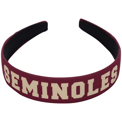 ZooZatz Garnet Florida State Seminoles Hard Headband