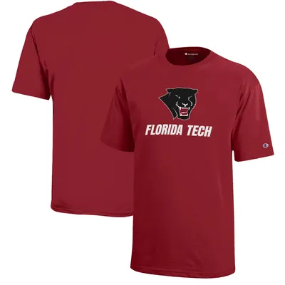 Florida Tech Panthers Champion Youth Jersey T-Shirt - Red