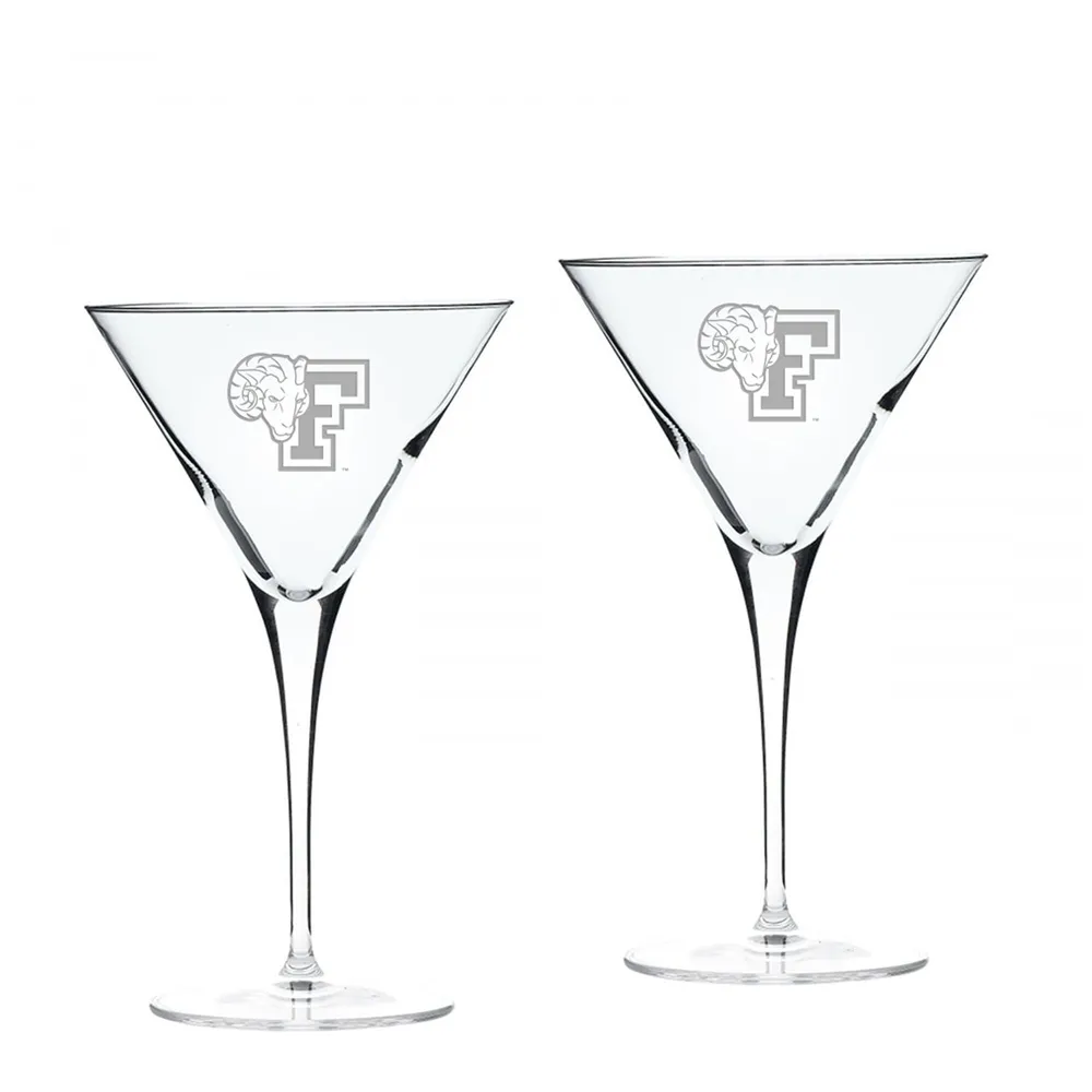 Crystal Martini Glass Set of 2, 10oz