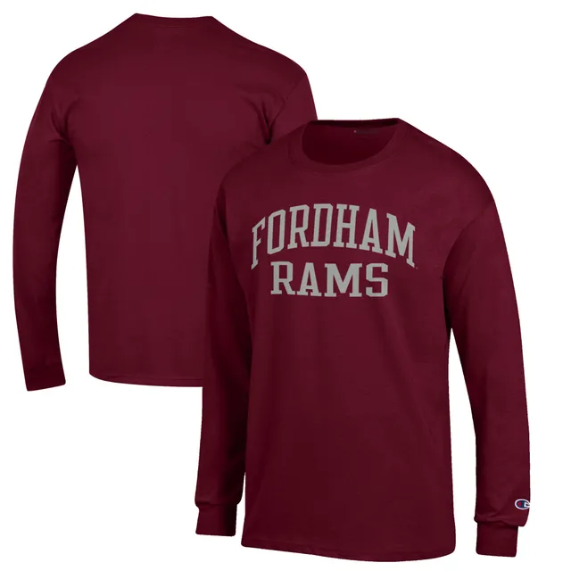 Lids Fordham Rams Champion Jersey Long Sleeve T-Shirt - Maroon