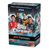 Coffret de valeur scellé en usine Topps Chrome Formula 1 2024