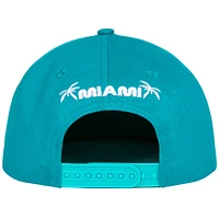 Casquette snapback classique Aqua F1 2025 Miami Grand Prix pour homme