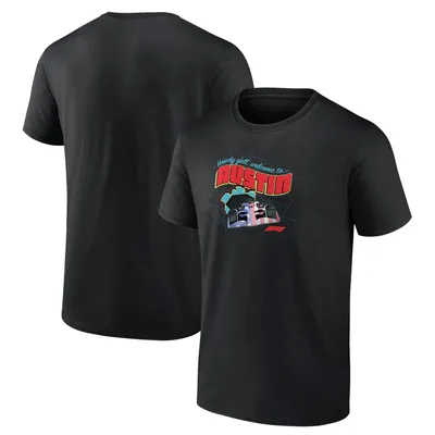 Formula 1 2022 United States Grand Prix Austin T-Shirt - Black