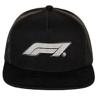 Casquette snapback en maille noire pour homme du Grand Prix de Las Vegas 2024 de Formule 1