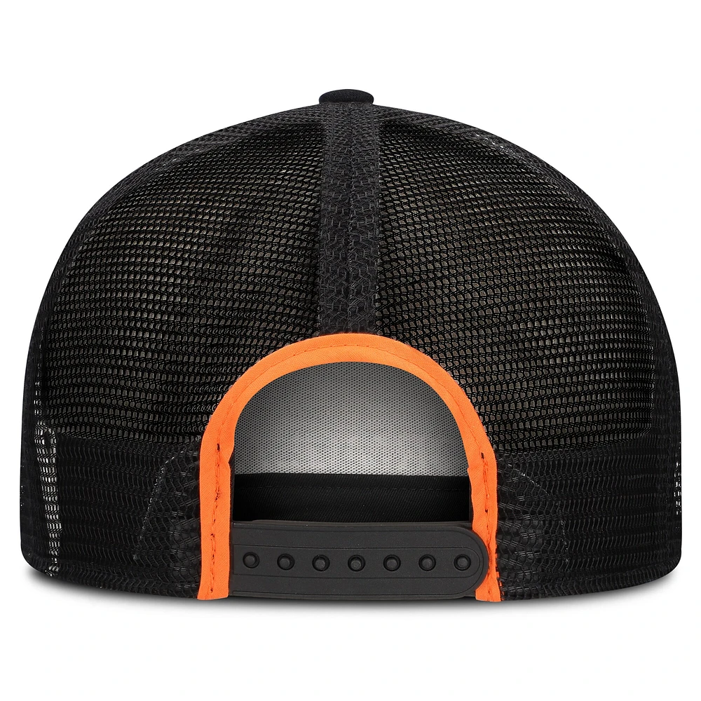Men's Black Formula 1 Drift All-Around Mesh Adjustable Hat