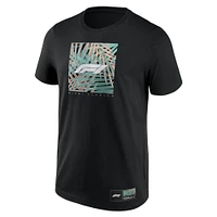 Men's Black Formula 1 Miami Palms Infill T-Shirt