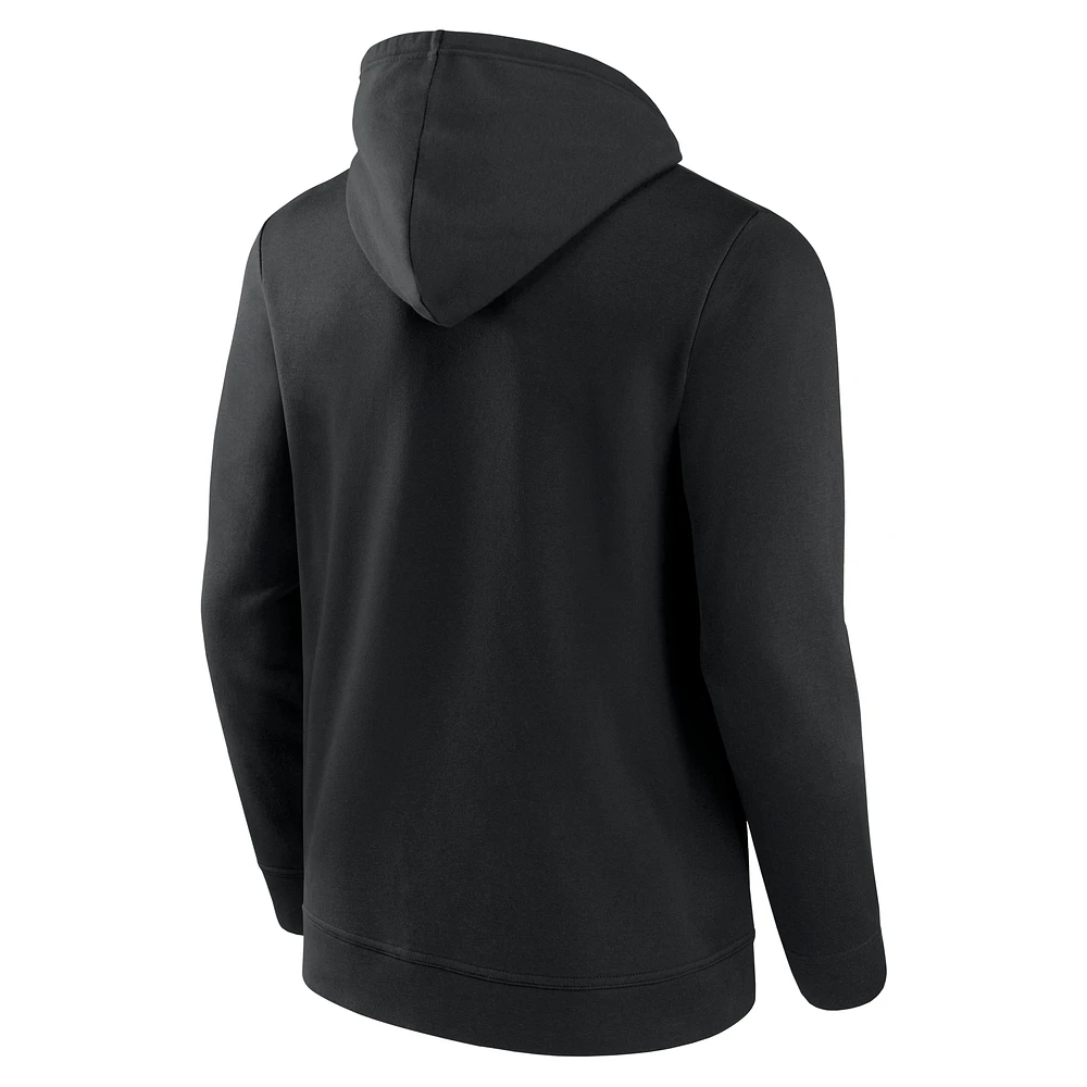Men's Black Formula 1 Primary Full-Zip Hoodie