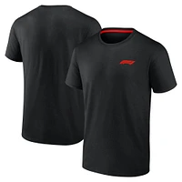 T-shirt noir pour homme Formule 1