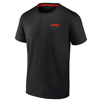 T-shirt noir pour homme Formule 1