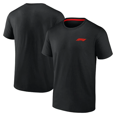 T-shirt noir pour homme Formule 1