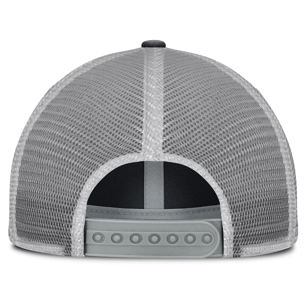 Men's Charcoal/Gray Formula 1 Fleet Adjustable Hat