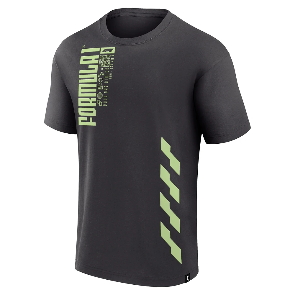 Men's Charcoal Formula 1 Quick Response T-Shirt