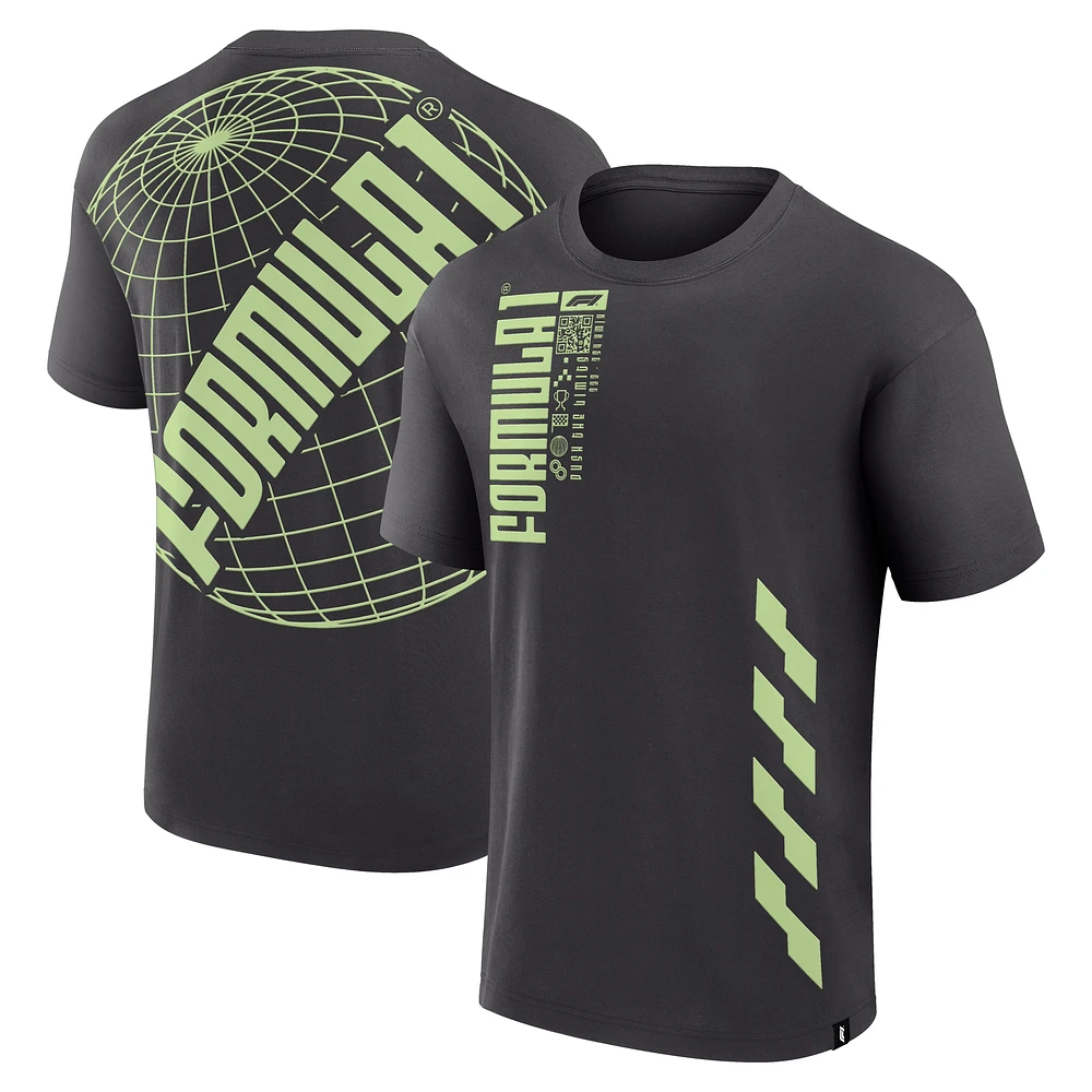 Men's Charcoal Formula 1 Quick Response T-Shirt