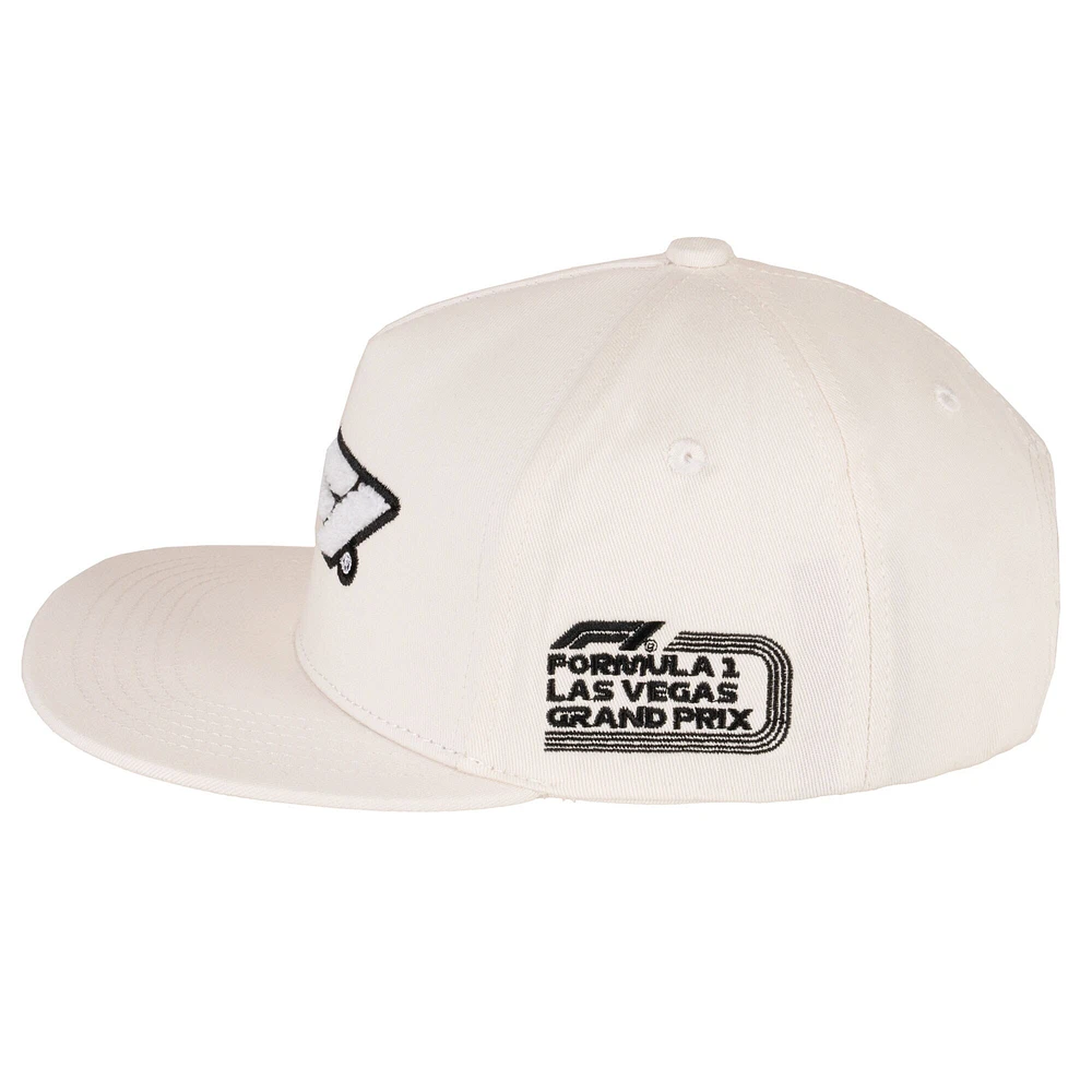 Casquette Snapback de direction pour homme de Formule 1 2024 Las Vegas Grand Prix