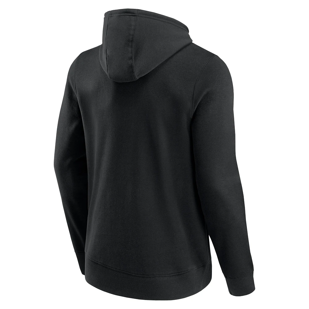Sweat à capuche noir avec logo Formule 1 F175 pour homme Fanatics
