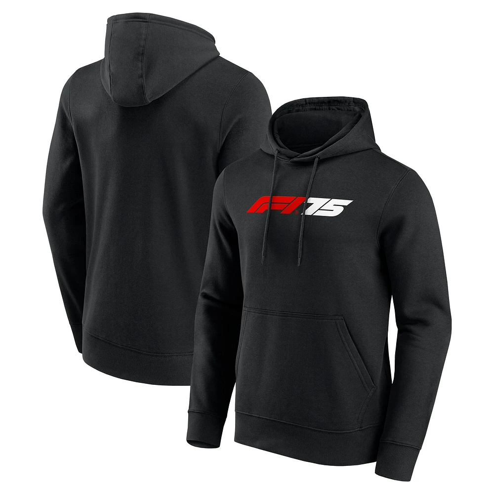 Sweat à capuche noir avec logo principal Formule 1 F175 pour homme Fanatics