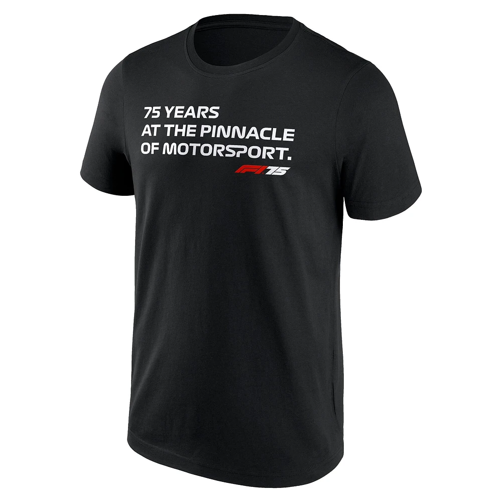 Men's Fanatics Black Formula 1 F175 Slogan T-Shirt