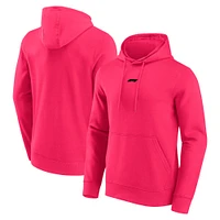 Men's Fanatics  Pink Formula 1 Mini Logo Pullover Hoodie