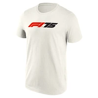 Men's Fanatics White Formula 1 F175 Primary Logo T-Shirt