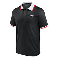 Men's Formula 1 Black Iconic Polo