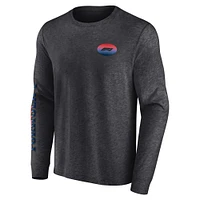 Men's Formula 1 Heather Charcoal Fever Pitch Long Sleeve T-Shirt