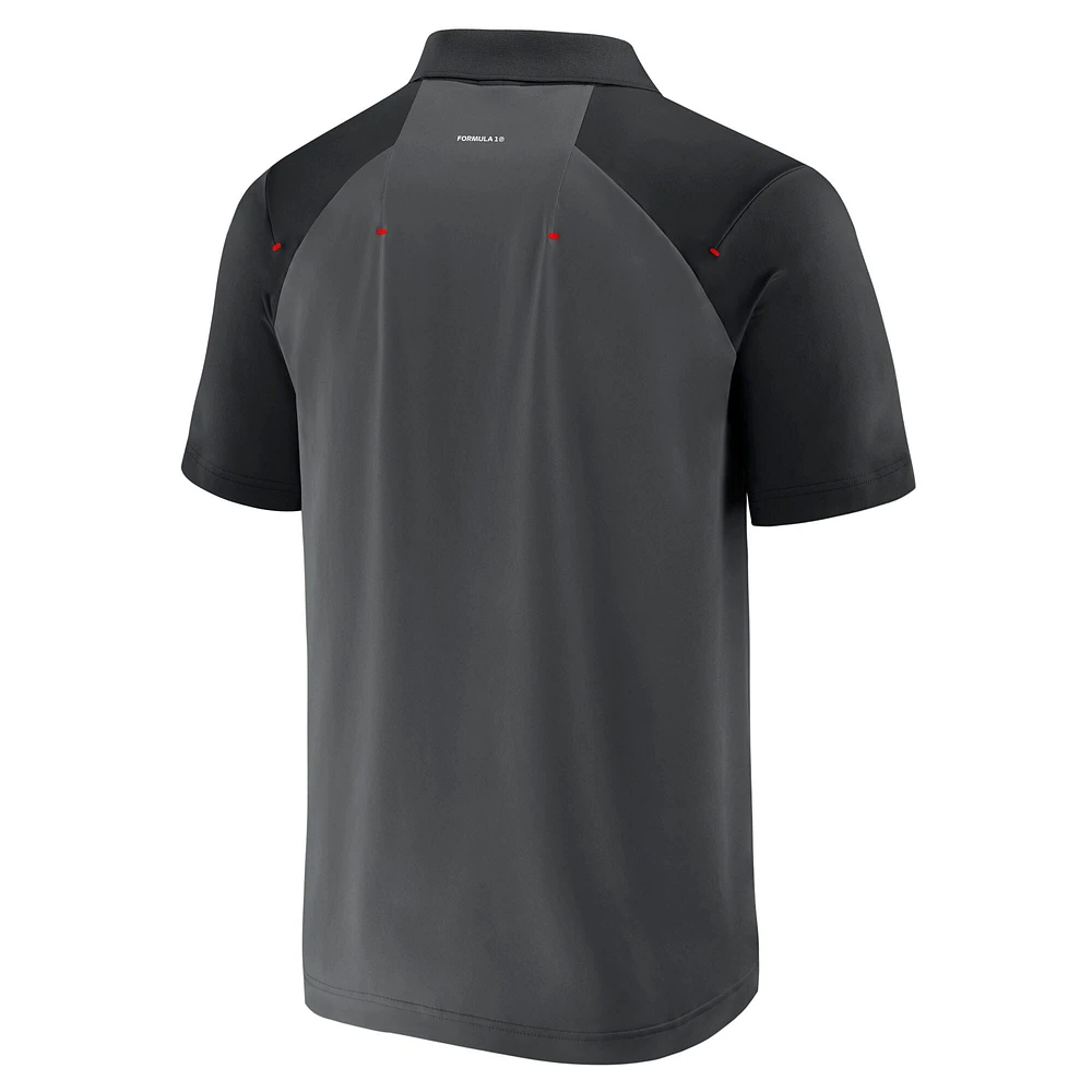 Polo technique gris pour homme Formula 1 Merchandise