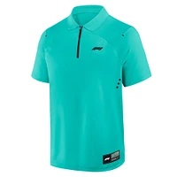 Men's Turquoise Formula 1 Miami Palms Tech Quarter-Zip Polo