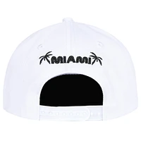 Casquette snapback classique blanche pour homme F1 2025 Miami Grand Prix