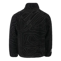 Unisex  Black Formula 1 2024 Las Vegas Grand Prix All Over Print Fleece Full-Zip Jacket