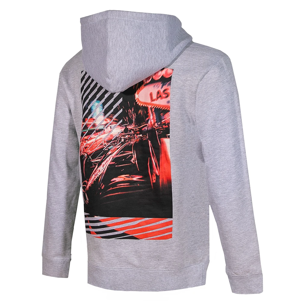 Unisex Heather Gray Formula 1 2023 Las Vegas Grand Prix Classic Pullover Hoodie