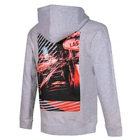 Unisex Heather Gray Formula 1 2023 Las Vegas Grand Prix Classic Pullover Hoodie