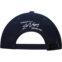 Casquette réglable unisexe marine Formule 1 Marchandise 2024 Grand Prix de Las Vegas Papa