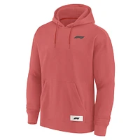 Unisex Red Formula 1 Elements Future Ground Info Pullover Hoodie