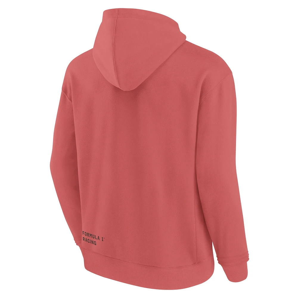 Unisex Red Formula 1 Elements Future Ground Info Pullover Hoodie