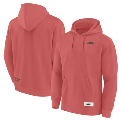 Unisex Red Formula 1 Elements Future Ground Info Pullover Hoodie