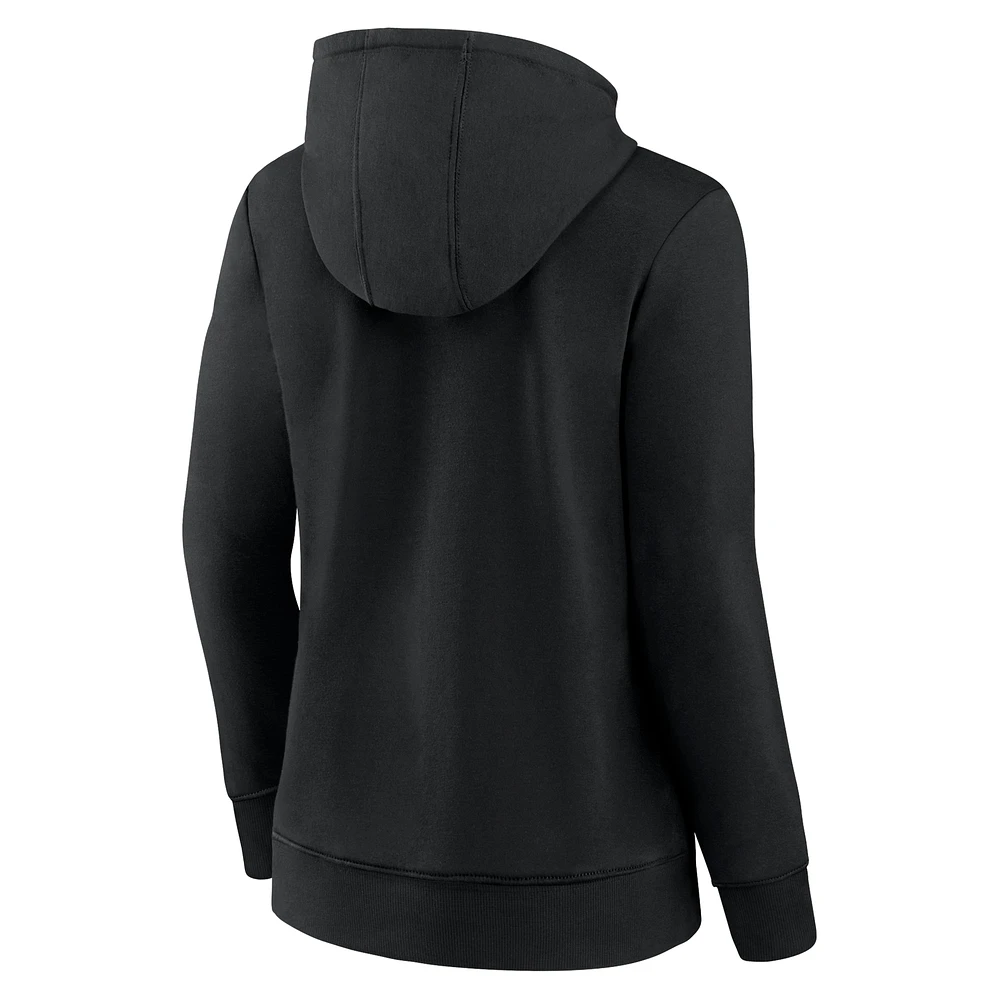 Women's Black Formula 1 Primary Full-Zip Hoodie