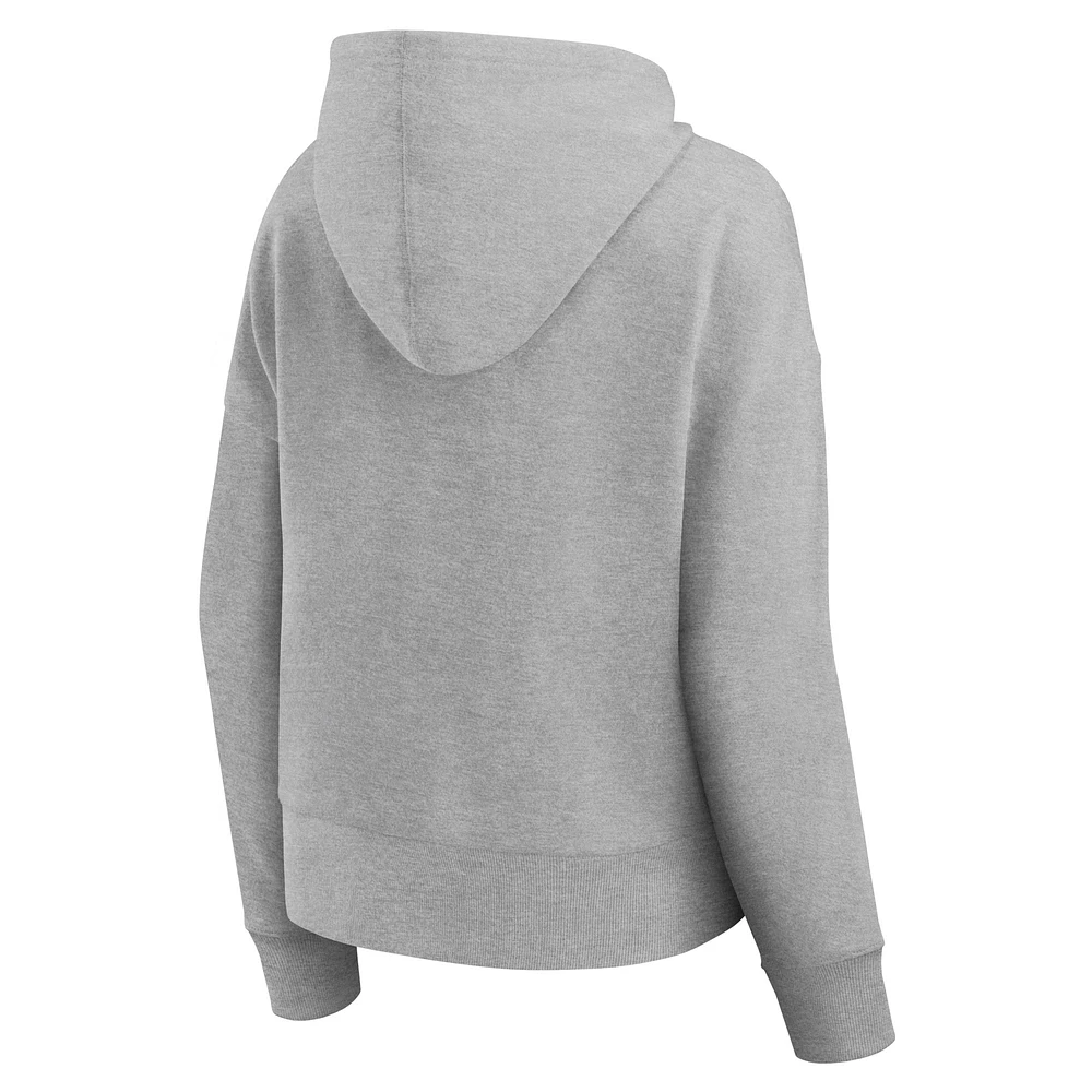 Women's  Gray Formula 1 Beach House Rebel Pullover Hoodie