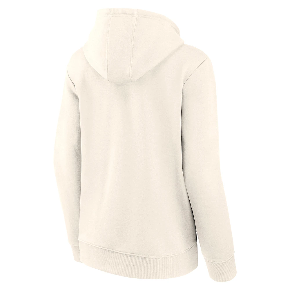 Women's  White Formula 1 Miami Grand Prix Fleece Pullover Hoodie