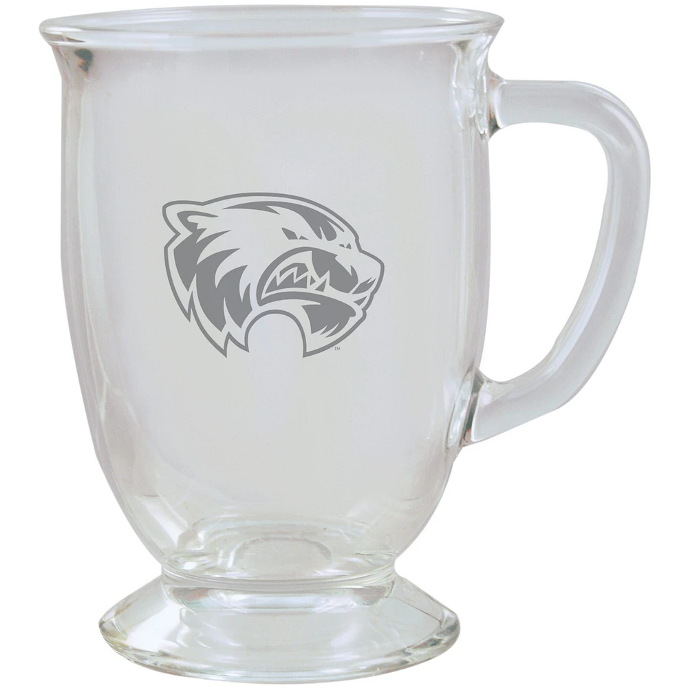 Fort Valley State Wildcats 16oz. Cafe Glass Mug