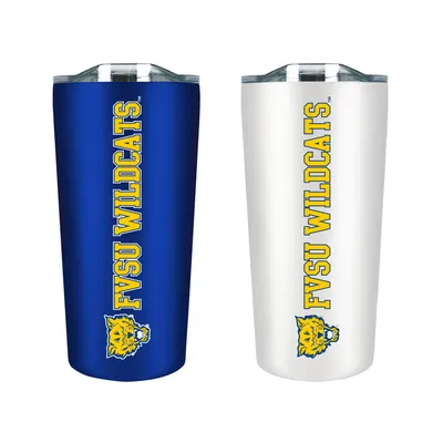 Fort Valley State Wildcats 18oz. Soft Touch Tumbler Two-Piece Set