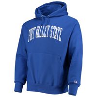 Men's Champion Royal Fort Valley State Wildcats Tall Arch Pullover Hoodie