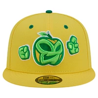 Casquette ajustée jaune Fort Wayne TinCaps Copa de la Diversión 59FIFTY New Era pour homme