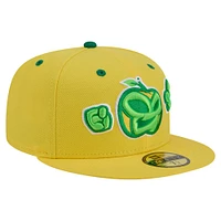 Casquette ajustée jaune Fort Wayne TinCaps Copa de la Diversión 59FIFTY New Era pour homme