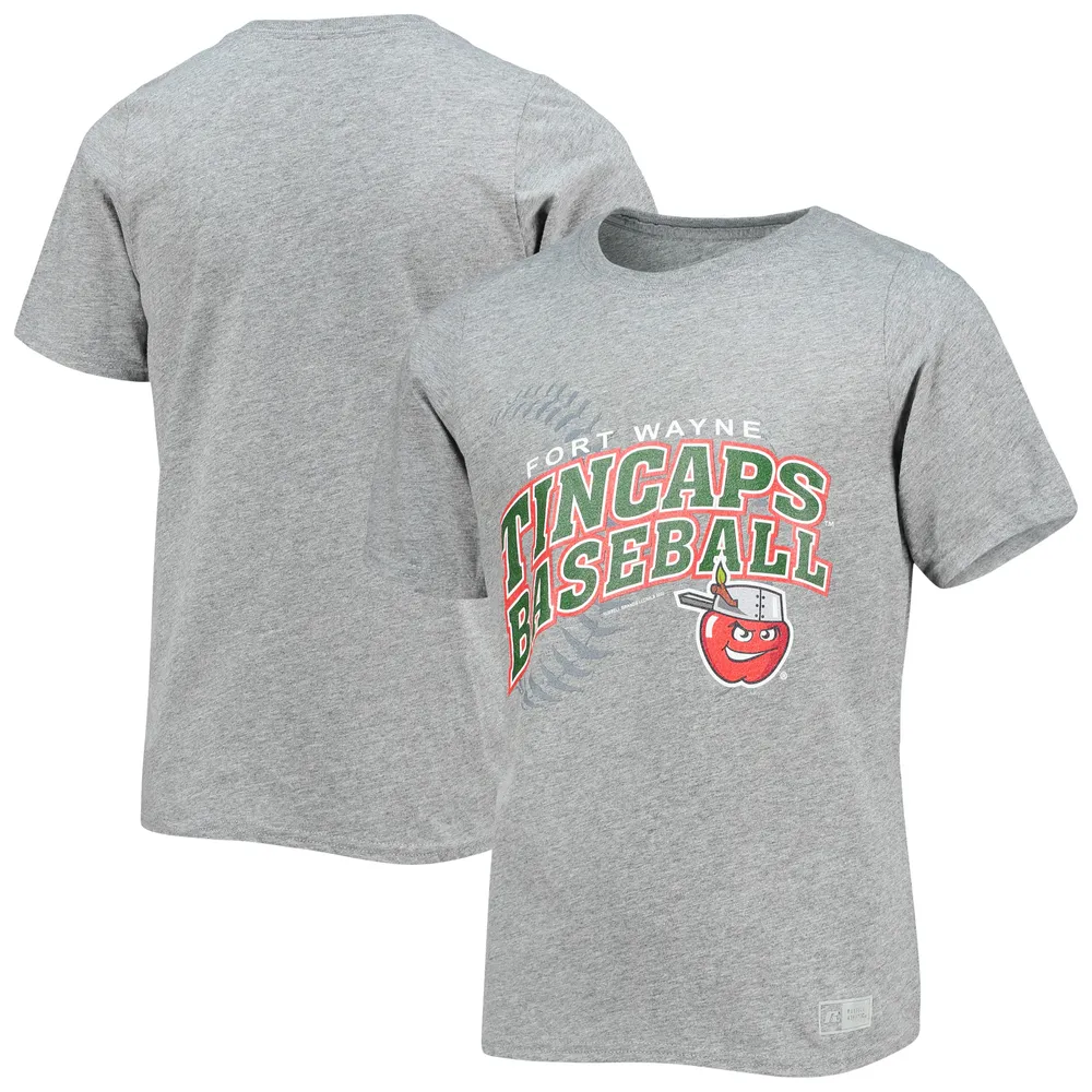 Youth Russell Gray Fort Wayne TinCaps Essential T-Shirt