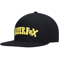 Casquette Snapback Fox Super Trik noire pour hommes