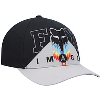 Men's Fox Black/Gray Relm Flex Hat