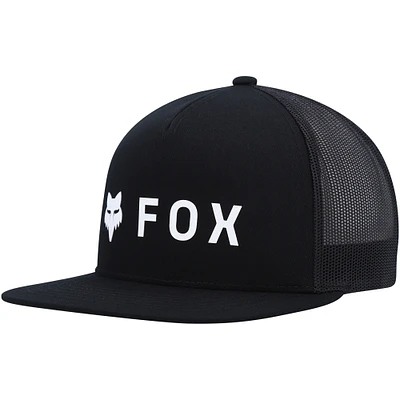 Casquette Snapback Fox Absolute Mesh noire pour hommes