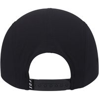 Men's Fox Black Clean Up Five Panel - Snapback Hat