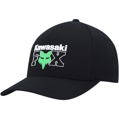 Fox Kawasaki Flex Hat - Black