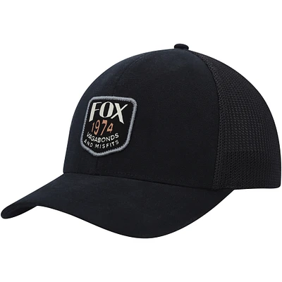 Casquette Flexfit Flex en maille prédominante noire Fox pour hommes